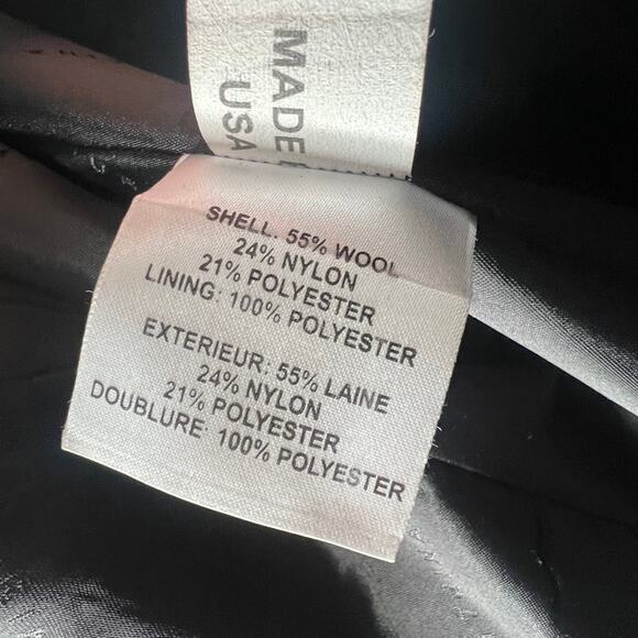 Trina Turk Printed Wool Belted Wrap Coat Size 4 - Picture 4 of 8